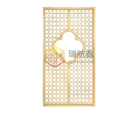 不銹鋼屏風酒店定制可以做彩色不銹鋼屏風嗎？